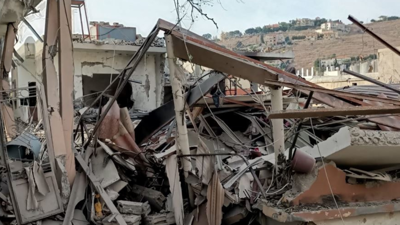 الدمار في النبطية