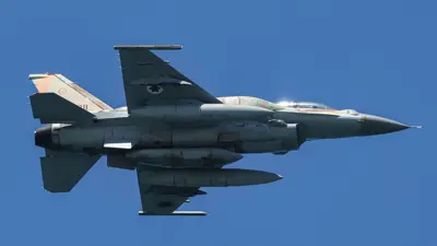 طائرة مقاتلة إسرائيلية من طراز F-16I