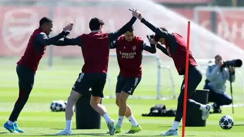 تدريبات آرسنال الإنجليزي