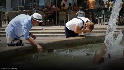 موجة حر في أوروبا