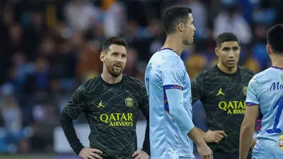 جمهور النصر يحلم بضم ميسي للعب بجانب رونالدو