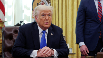 الرئيس الأمريكي دونالد ترامب