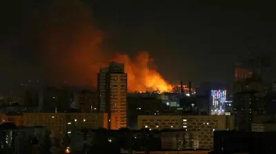 إسقاط مسيّرة فوق أوكرانيا