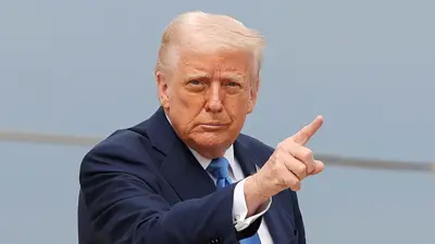 الرئيس الأمريكي دونالد ترامب