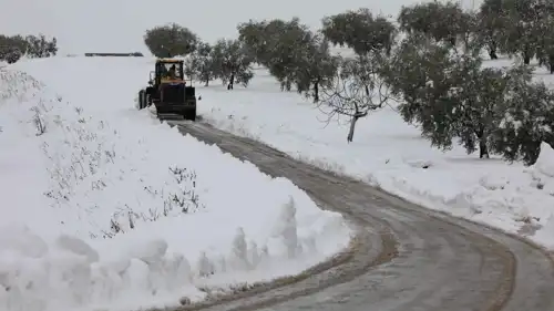 الثلوج في سوريا