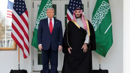 ولي عهد السعودية ودونالد ترامب