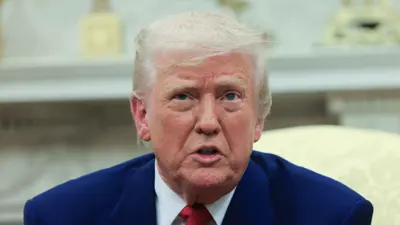 الرئيس الأمريكي دونالد ترامب