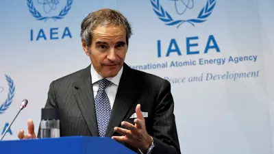 المدير العام للوكالة الدولية للطاقة الذرية رافاييل غروسي