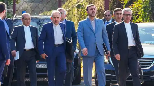 الوفد الإيراني المشارك في مفاوضات جنيف 