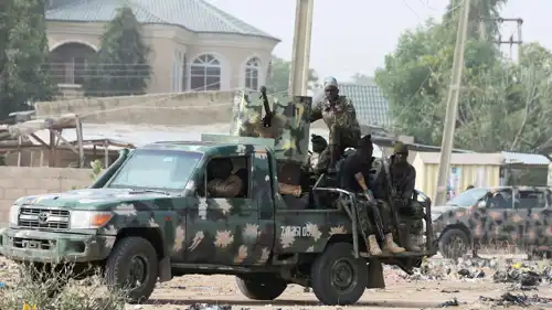 مركبة تابعة للجيش النيجيري