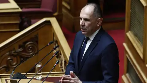 وزير الخارجية اليوناني جورج غيرابيتريتيس. 