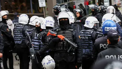 عناصر من الشرطة التركية