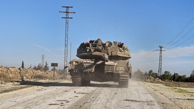 قوات إسرائيلية بالقرب من الحدود مع سوريا