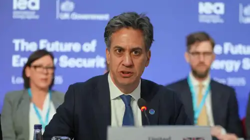 وزير أمن الطاقة البريطاني إد ميليباند