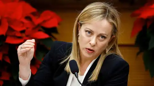 ئيسة الوزراء الإيطالية، جورجيا ميلوني