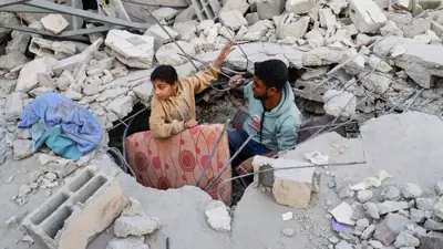 مشهد من غزة