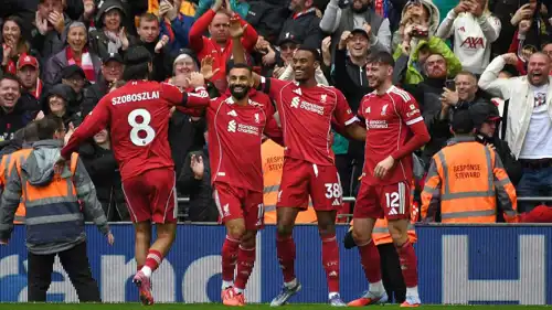 من مباراة ليفربول وإيفرتون