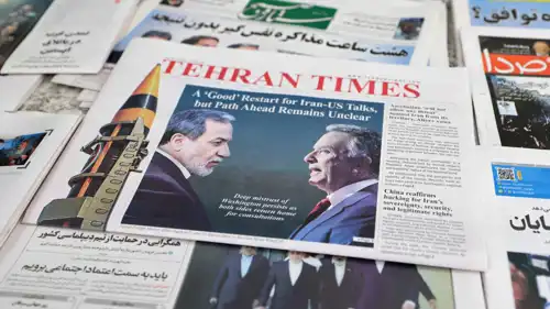 صور معروضة في طهران تتناول الجولة الأولى من مفاوضات مسقط