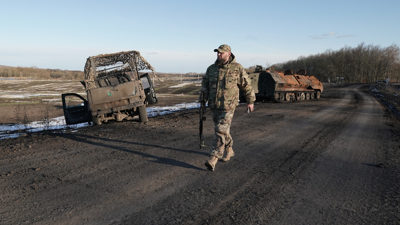 قوات روسية في منطقة كورسك