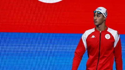 السباح التونسي أحمد الجوادي