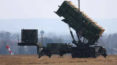 قاذفة صواريخ باتريوت تابعة للجيش الأمريكي 