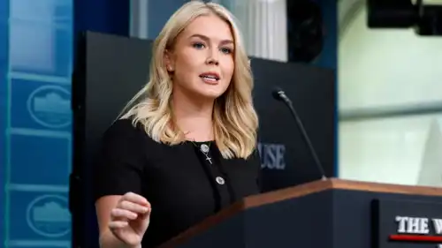 المتحدثة باسم البيت الأبيض كارولين ليفيت