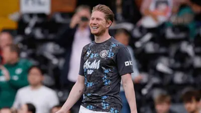 كيفين دي بروين نجم مانشستر سيتي الإنجليزي