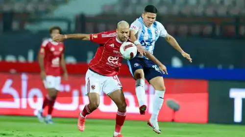 مباراة الأهلي وبيراميدز بالدوري المصري