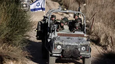 جنود إسرائيليون على حدود سوريا