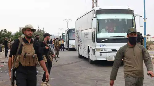 بدء إخراج عشائر البدو من السويداء تنفيذا للاتفاق