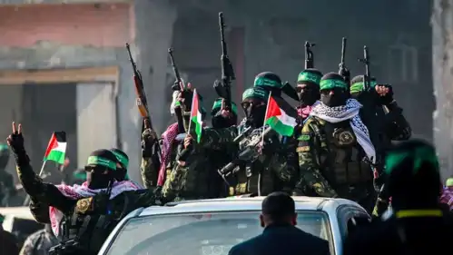 عناصر من حماس في غزة 