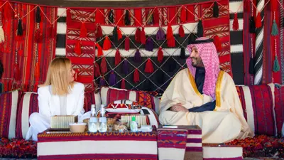 ولي العهد السعودي ورئيسة وزراء إيطاليا