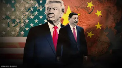 دونالد ترامب والرئيس الصيني