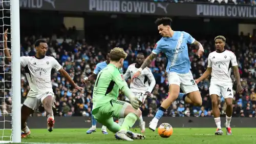 مباراة مانشستر سيتي وسالفورد في كأس الاتحاد الإنجليزي