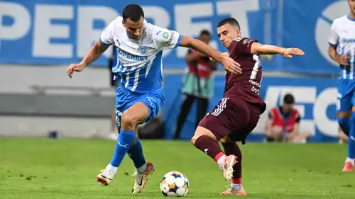 أسد الحملاوي في مباراة كرايوفا وساراييفو