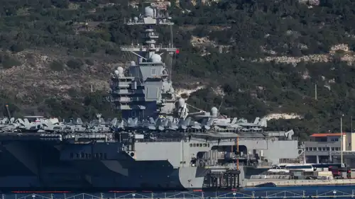 حاملة الطائرات جيرالد فورد في كريت