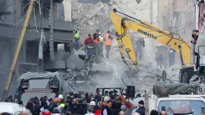 آثار الغارات الإسرائيلية على لبنان