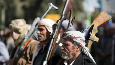 تدريب عسكري للحوثيين في صنعاء