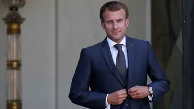 الرئيس الفرنسي إيمانويل ماكرون