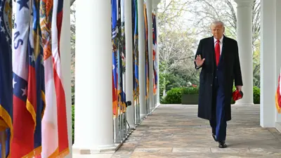 الرئيس الأمريكي دونالد ترامب