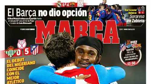 غلاف صحيفة ماركا