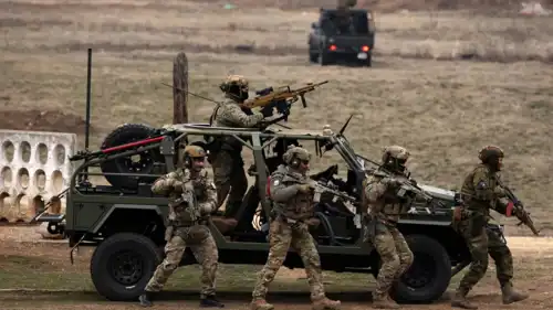 تدريب عسكري مشترك لقوات حلف الناتو