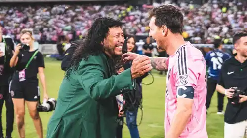 هيغيتا يرحب بتواجد ميسي في كولومبيا