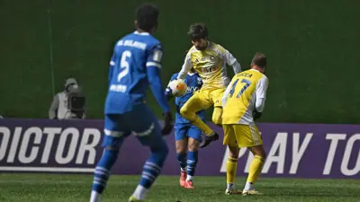 من مباراة الهلال ضد باختاكور