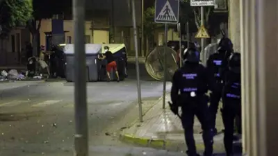 اشتباكات جنوب إسبانيا