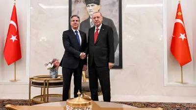 أردوغان وبلينكن