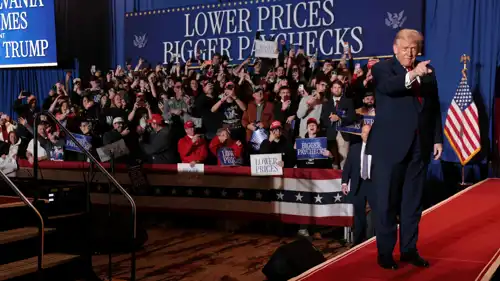 الرئيس الأمريكي دونالد ترامب