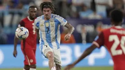 رودريغو دي بول نجم منتخب الأرجنتين