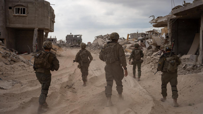 قوات إسرائيلية وسط قطاع غزة