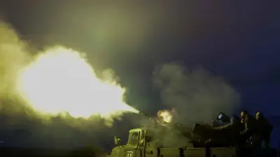 جنود أوكرانيون على خط المواجهة مع القوات الروسية